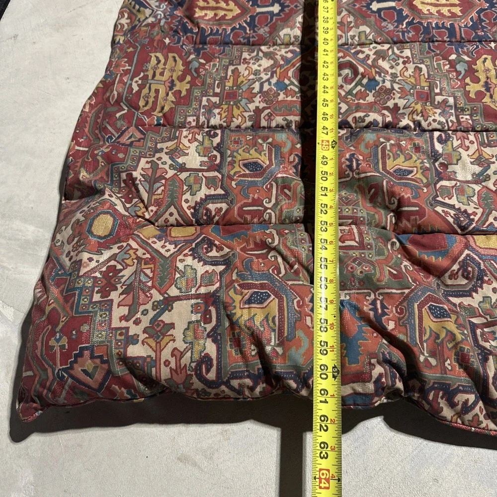 VTG 1990s Ralph Lauren Oxfordshire Sandalwood COMFORTER TWIN Reversible USA MADE